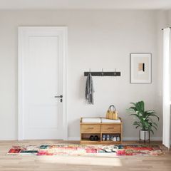 vidaXL Χαλί Πλενόμενο Πολύχρωμο 80 x 300 εκ. Patchwork
