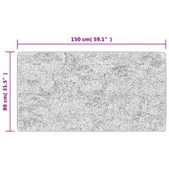 vidaXL Χαλί Πλενόμενο Πολύχρωμο 80 x 150 εκ. Patchwork-thumb-5