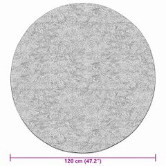 vidaXL Χαλί Πλενόμενο Πολύχρωμο Ø 120 εκ. Patchwork-thumb-5