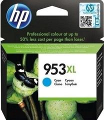 HP 953XL Ink Ctg Cyan Office Jet PRO 8702 ALL IN ONE , F6U16AE : Original