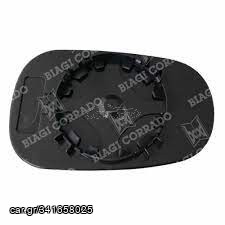 ΚΡΥΣΤΑΛΛΟ ΚΑΘΡΕΠΤΗ RENAULT MEGANE '96-'01/ SCENIC '99-'01/ CLIO '98-'05/ MODUS -'08/ DACIA LOGAN '04-'07 (ΜΕ ΒΑΣΗ, ΑΣΗΜΙ) ΑΡΙΣΤΕΡΟ/ΔΕΞΙ TIMH ΕΝΔΕΙΚΤΙΚΗ