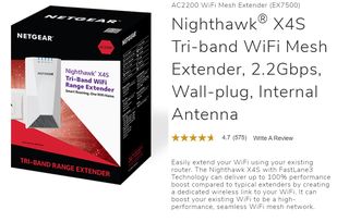 Extender WiFi Nighthawk X4S Tri-band Mesh-2.2Gbps