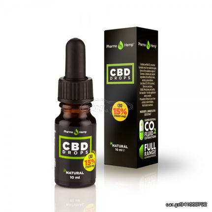 Pharmahemp Full Spectrum CBD DROPS 15% (1500mg) - 10ml