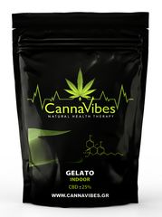 CANNAVIBES Ανθοί Κάνναβης GELATO INDOOR 25% CBD