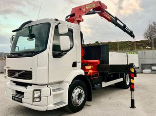 Γερανοί - Φορτηγά Με Γερανό Volvo 2009 FL 280 ΜΕΤΑΞΟΝΙΟ: 4.10 Palfinger PK 13500C - 5 ΒΕΛΟΝΙΑ ΕΛΛΗΝΙΚΕΣ ΠΙΝΑΚΙΔΕΣ