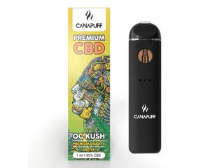 CanaPuff - Ηλεκτρονικό Τσιγάρο Μιας Χρήσης OG Kush 95% CBD - ONE USE - 1ml