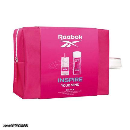 Reebok Gift Set Inspire Your Mind for Her Σετ Δώρου Για Γυναίκες EDT 100ml Shower Gel 250ml & Νεσεσέρ