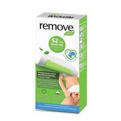 Remove Care Wax Strips 24 Ταινίες Αποτρίχωσης Σώματος για Κανονικό & Ευαίσθητο Δέρμα