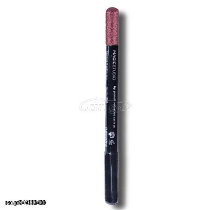Idc Magic Studio Magnetic Glitter Lip Pencil & Crayon 3.5gr Bordeaux Μολύβι Κραγιόν Καφέ Μπορντό