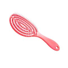 D&H; Flexible Hair Brush Easy Detangling Βούρτσα Μαλλιών για Εύκολο Ξεμπέρδεμα 23cm Φούξια