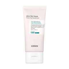 Cosrx Aloe 54.2 Aqua Tone-Up Sunscreen SPF50+ Αντηλιακή Κρέμα Προσώπου Ενυδατική & Μη Λιπαρή με Φύλλα Αλόης Βarbadensis 50ml