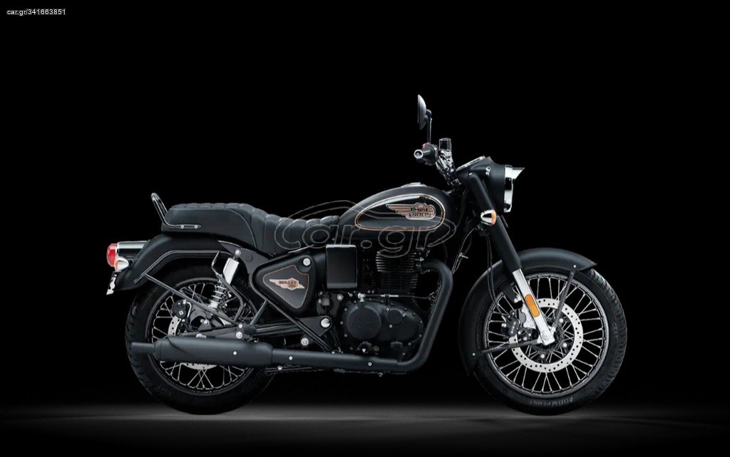 Royal Enfield Bullet 350 2025 BLACK-GOLD SUPER ΠΡΟΣΦΟΡΑ