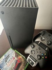 Xbox series x Σαν καινουργιο + Δυο χειριστηρια + Ενα γνησιο παιχνιδι Forza Horizon 5