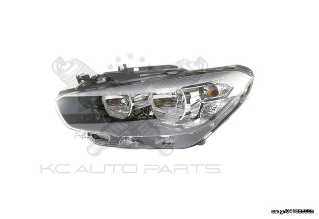 Φανάρι Εμπρός Αριστερά για BMW 1 (F20/F21) '15-'19, Hella, Electric, with daytime running light (LED)