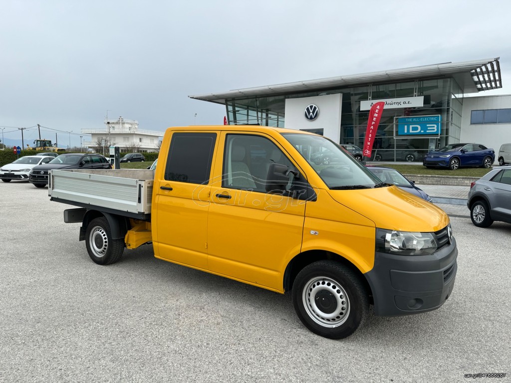 Volkswagen T5 2014 2.0 TDI 102ps DOUBLE CAB ΚΑΡΟΤΣΑ!