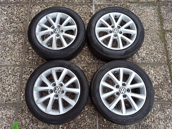 VW GOLF/TOURAN/CADDY ZANTΟΛΑΣΤΙΧΑ ΑΛΟΥΜΙΝΙΟΥ 16" ΓΝΗΣΙΑ 