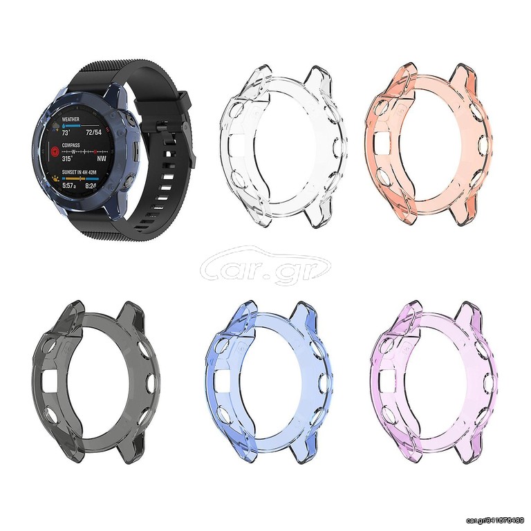 Garmin Fenix 6 + 7 / Epix Pro (47mm) θήκες tpu