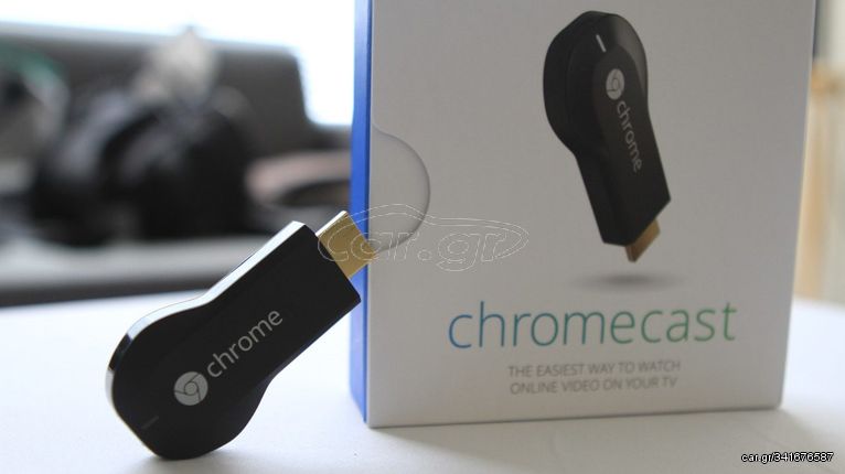 Google Chromecast Dongle - μετατροπέας tv σε smart tv