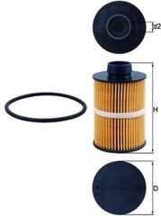 Mahle Φίλτρο Καυσίμου - Kx 208D