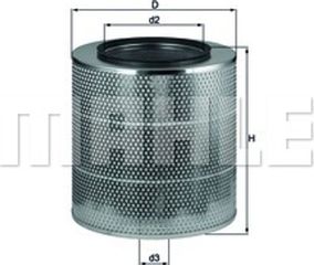 Mahle Φίλτρο Αέρα - Lx 2814