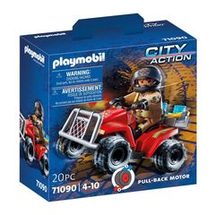 Playmobil City Action Fire Rescue Quad για 4-10 ετών (71090)