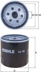 Mahle Φίλτρο Λαδιού - Oc 90
