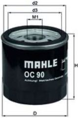 Mahle Φίλτρο Λαδιού - Oc 90 Of