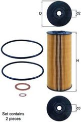 Mahle Φίλτρο Λαδιού - Ox 137D1/S