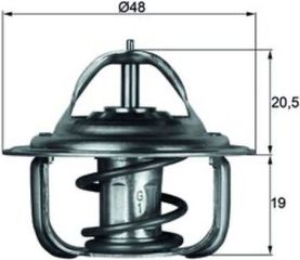Mahle Θερμοστάτης, Ψυκτικό Υγρό - Tx 1 92D