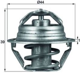 Mahle Θερμοστάτης, Ψυκτικό Υγρό - Tx 90 87D
