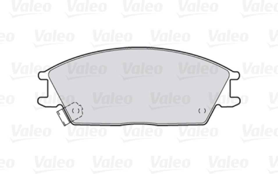 Valeo Σετ τακάκια, Δισκόφρενα - 301052