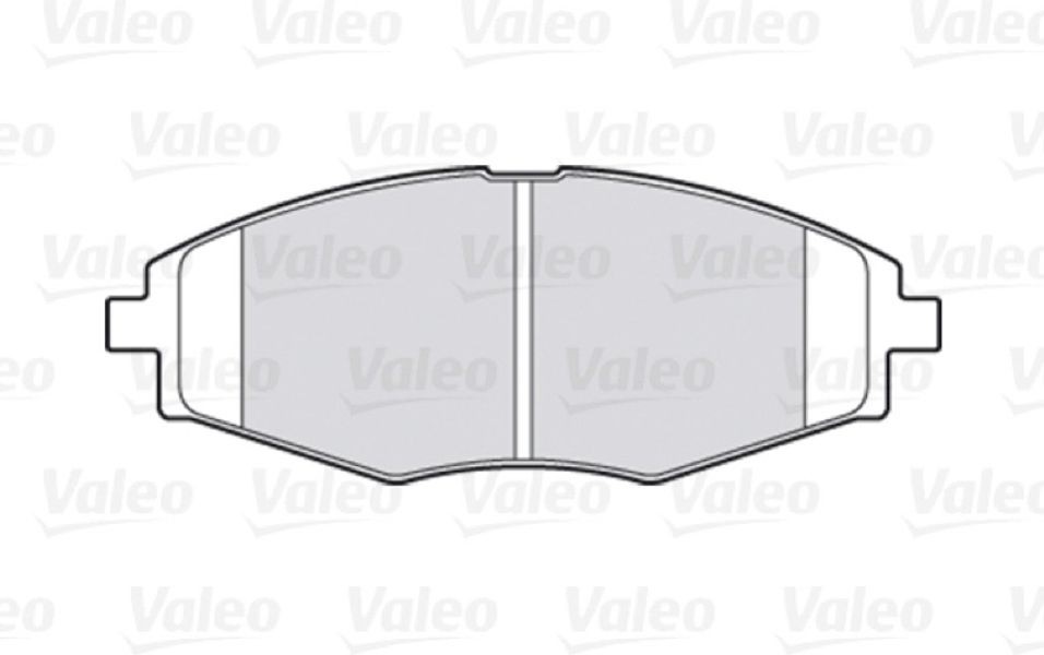 Valeo Σετ τακάκια, Δισκόφρενα - 301316