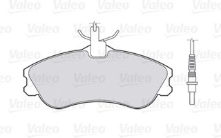 Valeo Σετ τακάκια, Δισκόφρενα - 301326