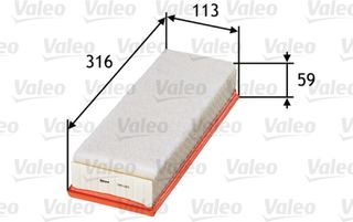 Valeo Φίλτρο Αέρα - 585015