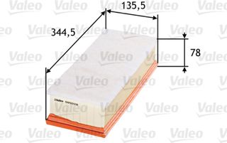 Valeo Φίλτρο Αέρα - 585028
