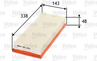 Valeo Φίλτρο Αέρα - 585050