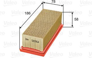 Valeo Φίλτρο Αέρα - 585064