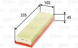 Valeo Φίλτρο Αέρα - 585078