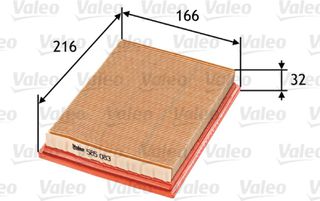 Valeo Φίλτρο Αέρα - 585083