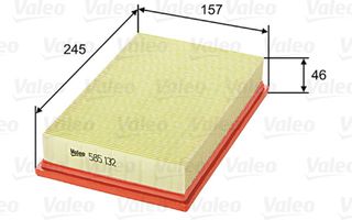 Valeo Φίλτρο Αέρα - 585132