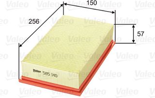 Valeo Φίλτρο Αέρα - 585140