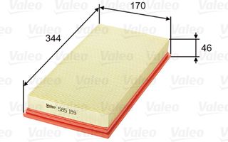 Valeo Φίλτρο Αέρα - 585189