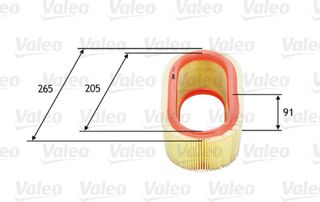Valeo Φίλτρο Αέρα - 585647