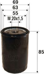 Valeo Φίλτρο Λαδιού - 586013
