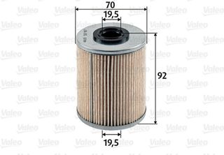 Valeo Φίλτρο Καυσίμου - 587907