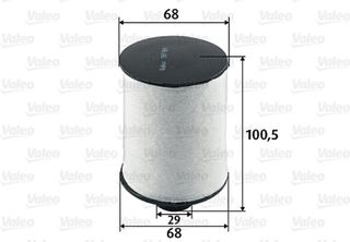 Valeo Φίλτρο Καυσίμου - 587914