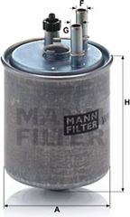 MANN-FILTER Φίλτρο Καυσίμου - Wk 918/2 X