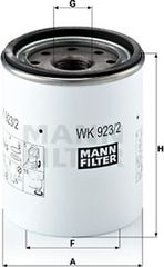 MANN-FILTER Φίλτρο Καυσίμου - Wk 923/2 X