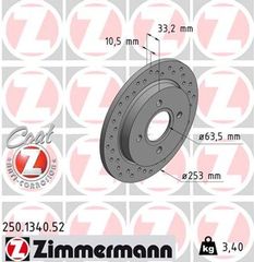 Zimmermann Δισκόπλακα - 250.1340.52