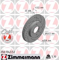 Zimmermann Δισκόπλακα - 250.1343.52